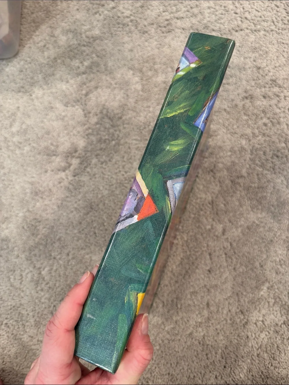 Hand-Painted Inspired Sports Trading Card Collage Photo Album / Sports Photo